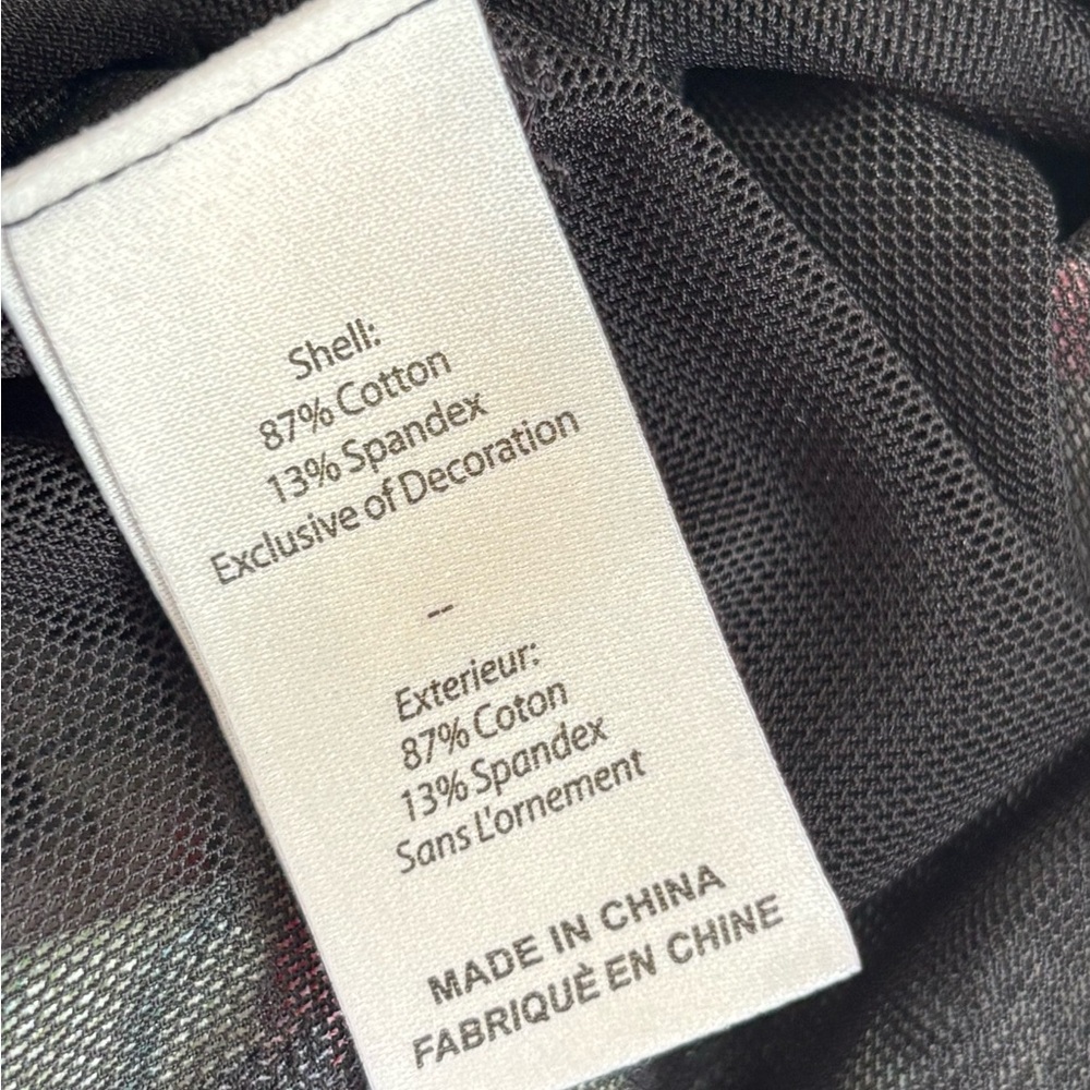 Cinq a Sept Sequin Embellished Shirred Mesh Turtleneck Top Long Sleeve floral - Picture 7 of 9